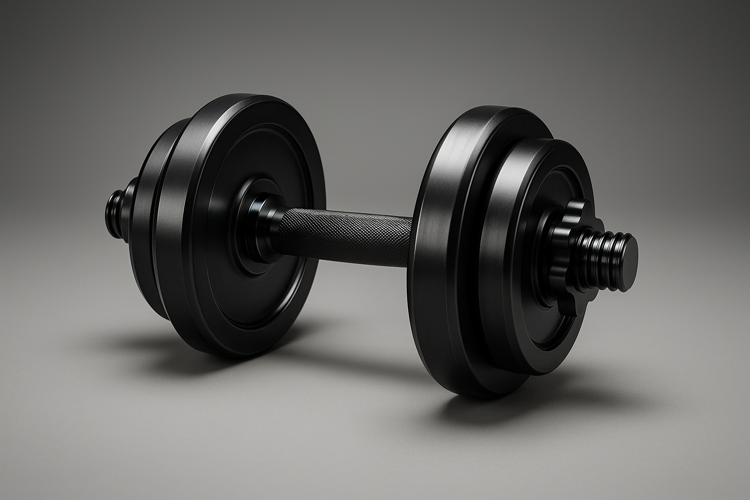 black dumbell